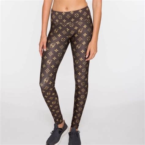 louis vuitton leggings price|Louis Vuitton brown logo leggings.